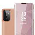 Miniatyrbild 1 av 6: Samsung Galaxy A72 4G / 5G Skal Plånboksfodral Clear View Mirror Skyddsomslag med standfunktion 360 graders skydd