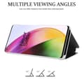 Miniatyrbild 5 av 7: OnePlus 8 Skal Plånboksfodral Clear View Mirror Skyddsomslag med standfunktion 360 graders skydd