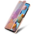 Miniatyrbilde 4 av 7: Etui for Samsung Galaxy A21s Deksel Clear View Mirror Beskyttelsesetui med stativfunksjon 360 graders beskyttelse