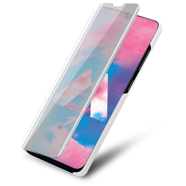 Samsung Galaxy M30 / A40s Skal Plånboksfodral Clear View Mirror Skyddsomslag med standfunktion 360 graders skydd
