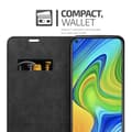 Miniatyrbild 4 av 8: Xiaomi RedMi NOTE 9 Fodral Skal Plånboksfodral Case med magnetisk stängning, ståfunktion och kortficka