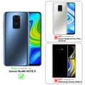 Miniatyrbild 2 av 8: Xiaomi RedMi NOTE 9 Fodral Skal Plånboksfodral Case med magnetisk stängning, ståfunktion och kortficka
