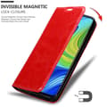 Pikkukuva 7 / 8: Xiaomi RedMi NOTE 9 Suojakotelo Suojakuori Lompakkokotelo Matkapuhelinkotelo jossa magneettisuljenta, jalusta-toiminto ja korttitasku