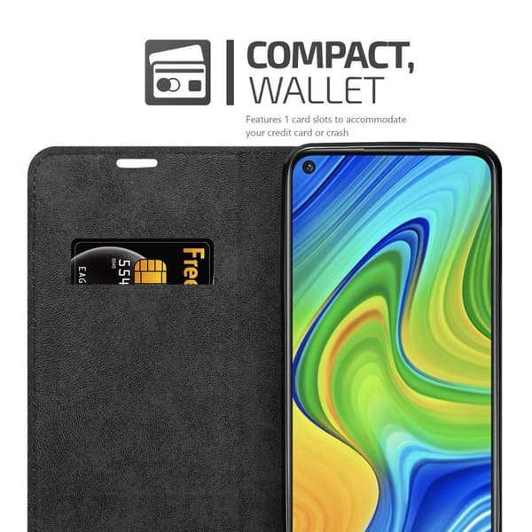 Xiaomi RedMi NOTE 9 Fodral Skal Plånboksfodral Case med magnetisk stängning, ståfunktion och kortficka
