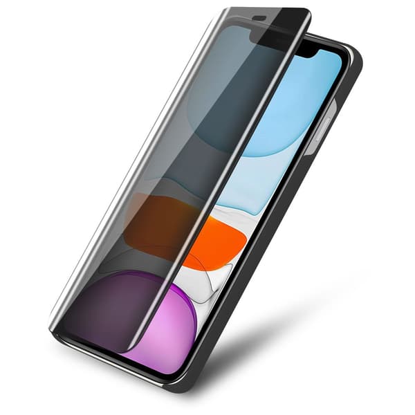 iPhone 11 Skal Plånboksfodral Clear View Mirror Skyddsomslag med standfunktion 360 graders skydd