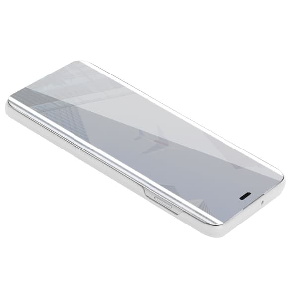 Etui for iPhone 7 / 7S / 8 / SE 2020 Deksel Clear View Mirror Beskyttelsesetui med stativfunksjon 360 graders beskyttelse