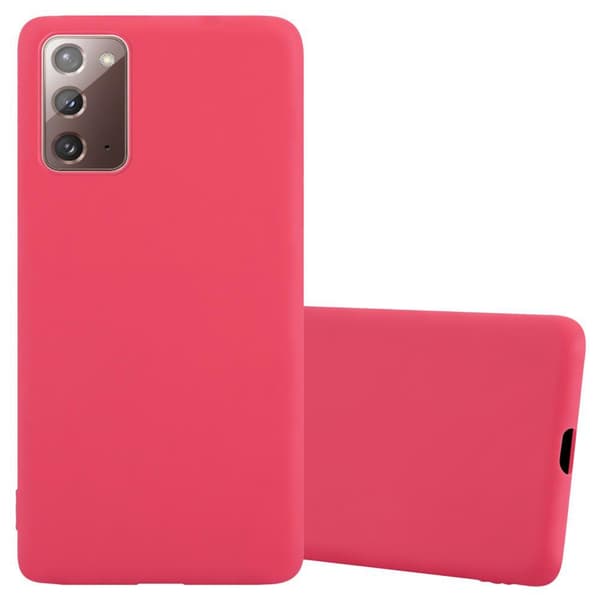Cover Samsung Galaxy NOTE 20 Etui Case () CANDY RØD