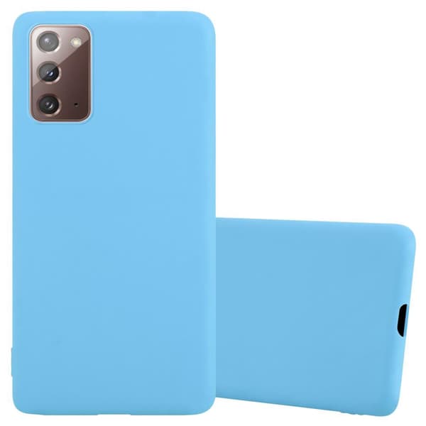 Samsung Galaxy NOTE 20 Skal Fodral Case Cover Mobilskydd av flexibelt TPU-silikon