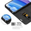 Miniatyrbild 5 av 8: Xiaomi RedMi 10X 5G / RedMi 10X PRO 5G Fodral Skal Plånboksfodral Case med magnetisk stängning, ståfunktion och kortficka