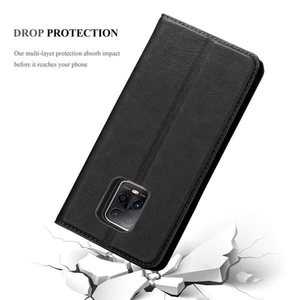 Xiaomi RedMi 10X 5G / RedMi 10X PRO 5G Fodral Skal Plånboksfodral Case med magnetisk stängning, ståfunktion och kortficka