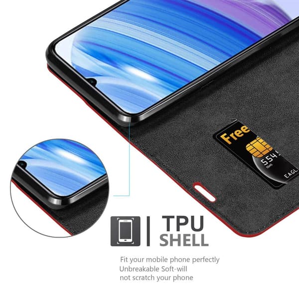 Xiaomi RedMi 10X 5G / RedMi 10X PRO 5G Fodral Skal Plånboksfodral Case med magnetisk stängning, ståfunktion och kortficka