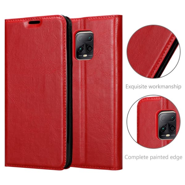 Xiaomi RedMi 10X 5G / RedMi 10X PRO 5G Fodral Skal Plånboksfodral Case med magnetisk stängning, ståfunktion och kortficka