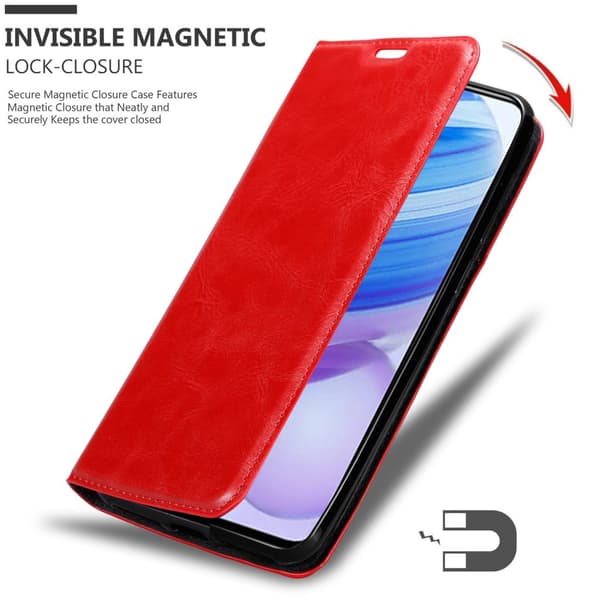 Xiaomi RedMi 10X 5G / RedMi 10X PRO 5G Fodral Skal Plånboksfodral Case med magnetisk stängning, ståfunktion och kortficka