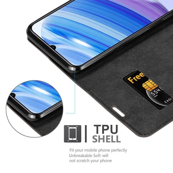 Xiaomi RedMi 10X 5G / RedMi 10X PRO 5G Fodral Skal Plånboksfodral Case med magnetisk stängning, ståfunktion och kortficka
