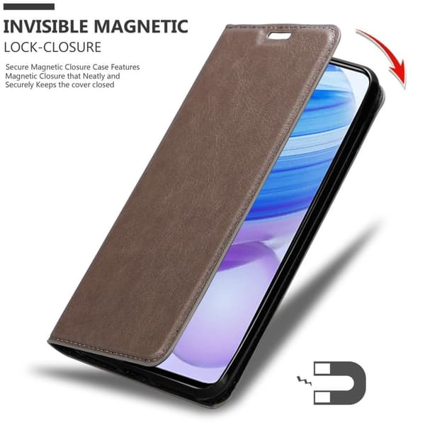 Xiaomi RedMi 10X 5G / RedMi 10X PRO 5G Fodral Skal Plånboksfodral Case med magnetisk stängning, ståfunktion och kortficka