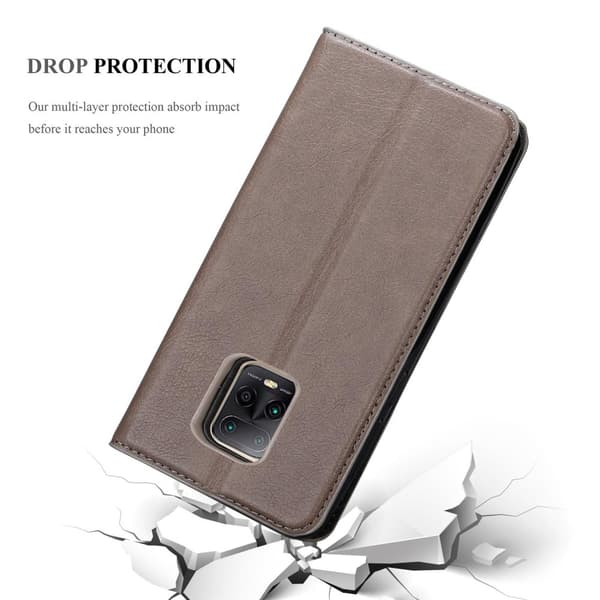 Xiaomi RedMi 10X 5G / RedMi 10X PRO 5G Fodral Skal Plånboksfodral Case med magnetisk stängning, ståfunktion och kortficka