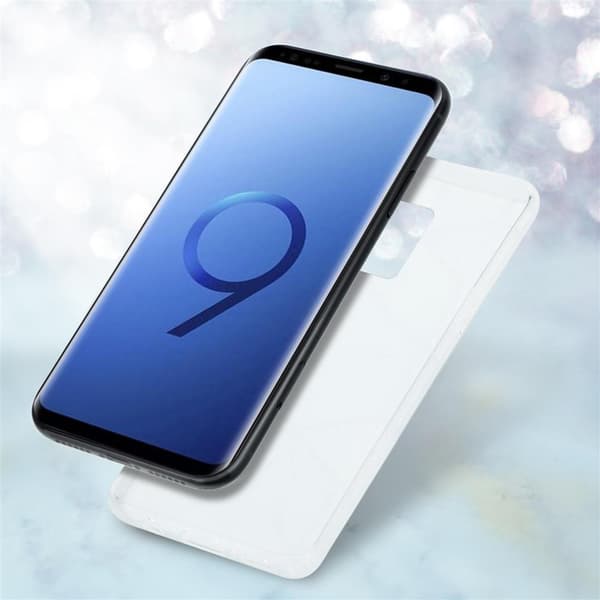 Lommebokdeksel til Samsung Galaxy S9 Deksel av TPU-silikon med mosaikkmønster