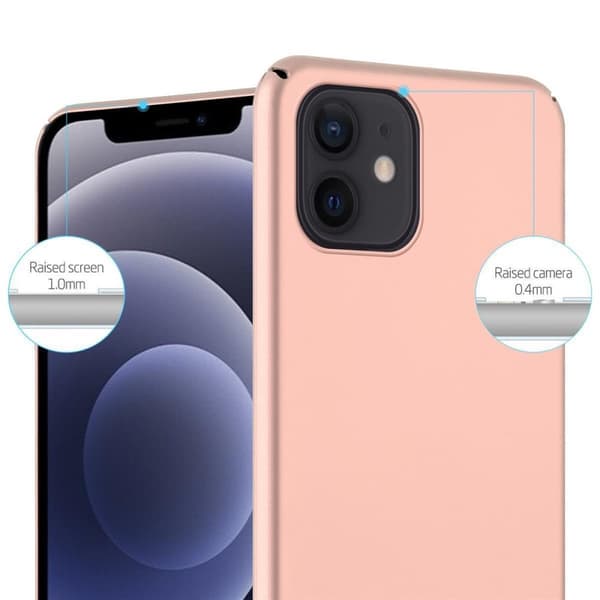 Apple iPhone 12 PRO MAX Suojakuori Hard Case Suojakotelo metallin näköinen suojus naarmuja ja iskuja vastaan