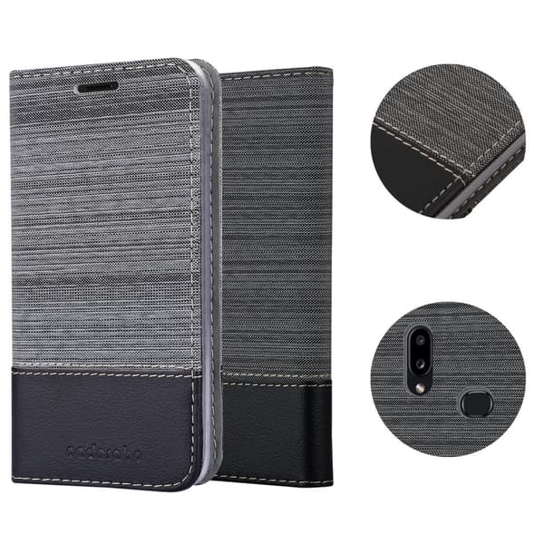 Samsung Galaxy A10s / M01s Suojakotelo Suojakuori Lompakkokotelo Matkapuhelinkotelo jossa magneettisuljenta, jalusta-toiminto ja korttitasku