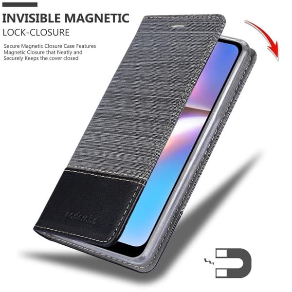 Samsung Galaxy A10s / M01s Suojakotelo Suojakuori Lompakkokotelo Matkapuhelinkotelo jossa magneettisuljenta, jalusta-toiminto ja korttitasku