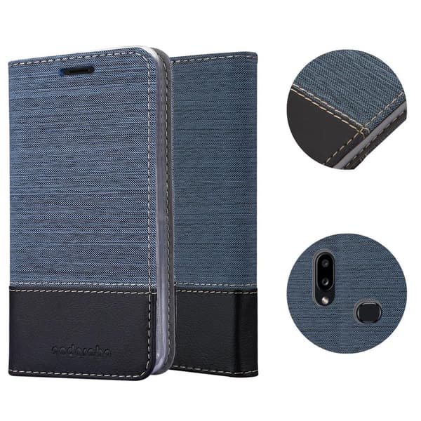 Samsung Galaxy A10s / M01s Suojakotelo Suojakuori Lompakkokotelo Matkapuhelinkotelo jossa magneettisuljenta, jalusta-toiminto ja korttitasku