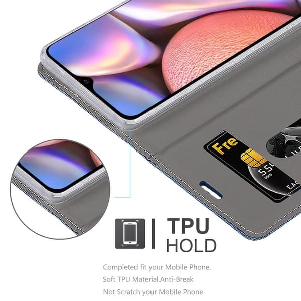 Deksel til Samsung Galaxy A10s / M01s Lommebokdeksel med magnetisk lukking, stativfunksjon og kortlomme