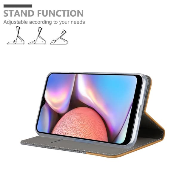 Samsung Galaxy A10s / M01s Suojakotelo Suojakuori Lompakkokotelo Matkapuhelinkotelo jossa magneettisuljenta, jalusta-toiminto ja korttitasku