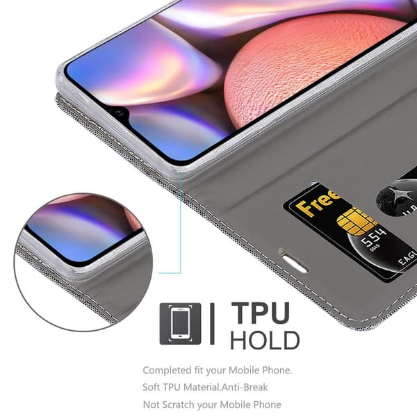 Samsung Galaxy A10s / M01s Suojakotelo Suojakuori Lompakkokotelo Matkapuhelinkotelo jossa magneettisuljenta, jalusta-toiminto ja korttitasku