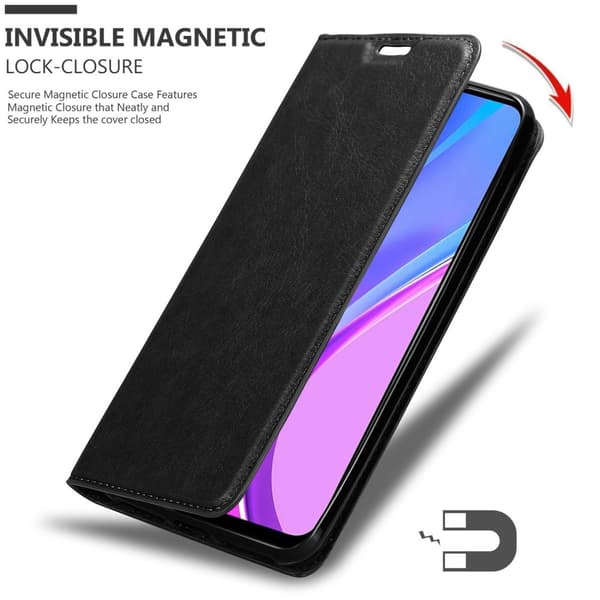 Xiaomi RedMi 9 Suojakotelo Suojakuori Lompakkokotelo Matkapuhelinkotelo jossa magneettisuljenta, jalusta-toiminto ja korttitasku