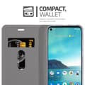 Miniatyrbild 3 av 8: Nokia 3.4 Skal Plånboksfodral med magnetisk stängning, ståfunktion och kortficka