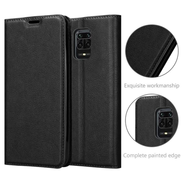 Lommebokdeksel til Xiaomi RedMi NOTE 9 PRO / NOTE 9S Deksel med magnetisk lukking, stativfunksjon og kortlomme
