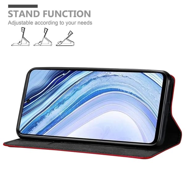 Xiaomi RedMi NOTE 9 PRO / NOTE 9S Fodral Skal Plånboksfodral Case med magnetisk stängning, ståfunktion och kortficka