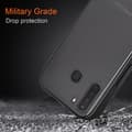 Pikkukuva 5 / 8: Samsung Galaxy A21 Suojakuori Suojakotelo Hybrid jossa on TPU-silikoni sisäpuolella ja matta muovinen takapuoli