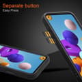 Pikkukuva 6 / 8: Samsung Galaxy A21 Suojakuori Suojakotelo Hybrid jossa on TPU-silikoni sisäpuolella ja matta muovinen takapuoli