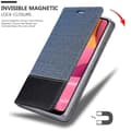 Miniatyrbilde 7 av 8: Deksel til Samsung Galaxy A20 / A30 / M10s Lommebokdeksel med magnetisk lukking, stativfunksjon og kortlomme