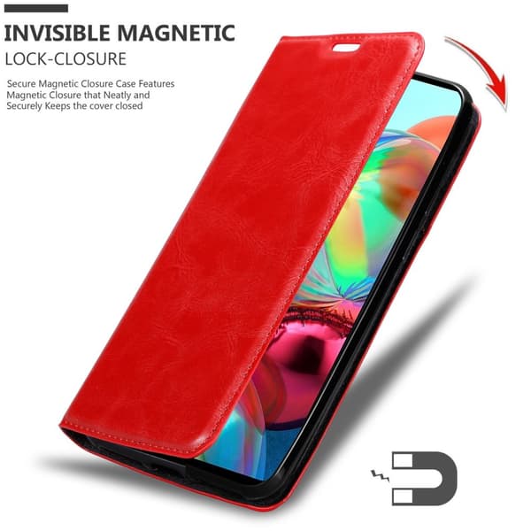 Samsung Galaxy A72 4G / 5G Suojakotelo Suojakuori Lompakkokotelo Matkapuhelinkotelo jossa magneettisuljenta, jalusta-toiminto ja korttitasku