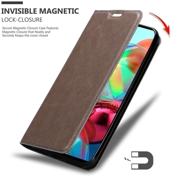Samsung Galaxy A72 4G / 5G Suojakotelo Suojakuori Lompakkokotelo Matkapuhelinkotelo jossa magneettisuljenta, jalusta-toiminto ja korttitasku