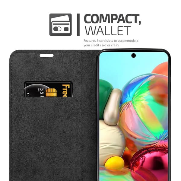 Samsung Galaxy A72 4G / 5G Suojakotelo Suojakuori Lompakkokotelo Matkapuhelinkotelo jossa magneettisuljenta, jalusta-toiminto ja korttitasku