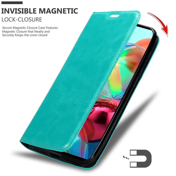 Samsung Galaxy A72 4G / 5G Suojakotelo Suojakuori Lompakkokotelo Matkapuhelinkotelo jossa magneettisuljenta, jalusta-toiminto ja korttitasku