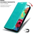 Pikkukuva 5 / 8: Samsung Galaxy A72 4G / 5G Suojakotelo Suojakuori Lompakkokotelo Matkapuhelinkotelo jossa magneettisuljenta, jalusta-toiminto ja korttitasku
