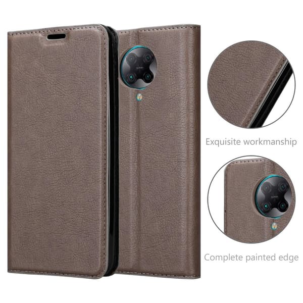 Lommebokdeksel til Xiaomi POCO F2 PRO Deksel med magnetisk lukking, stativfunksjon og kortlomme