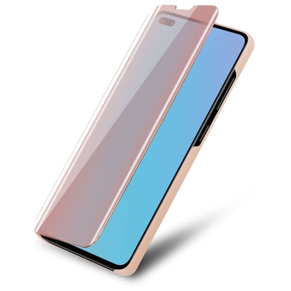 Etui for OnePlus Nord Deksel Clear View Mirror Beskyttelsesetui med stativfunksjon 360 graders beskyttelse