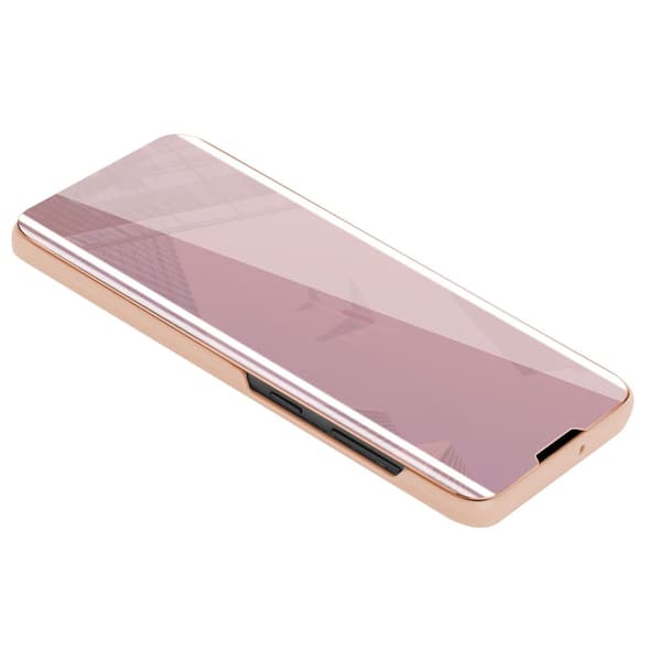 Etui for OnePlus Nord Deksel Clear View Mirror Beskyttelsesetui med stativfunksjon 360 graders beskyttelse
