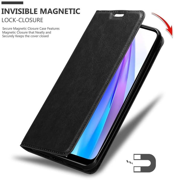 Xiaomi RedMi NOTE 8T Fodral Skal Plånboksfodral Case med magnetisk stängning, ståfunktion och kortficka