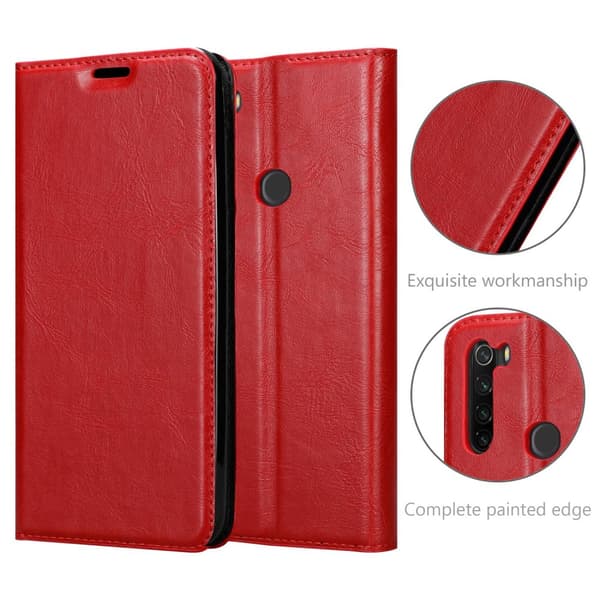 Xiaomi RedMi NOTE 8T Fodral Skal Plånboksfodral Case med magnetisk stängning, ståfunktion och kortficka