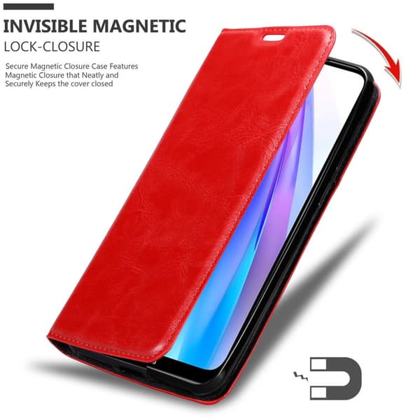 Xiaomi RedMi NOTE 8T Fodral Skal Plånboksfodral Case med magnetisk stängning, ståfunktion och kortficka