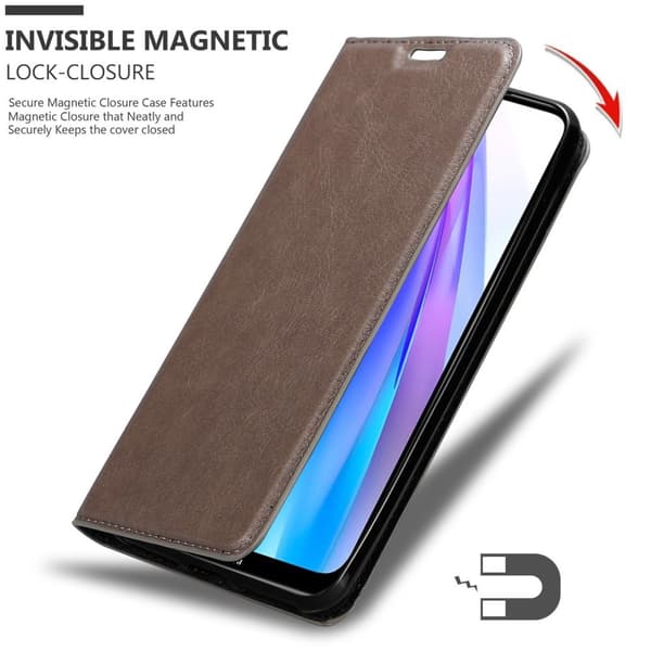 Xiaomi RedMi NOTE 8T Fodral Skal Plånboksfodral Case med magnetisk stängning, ståfunktion och kortficka