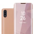 Miniatyrbild 1 av 7: Samsung Galaxy A01 Skal Plånboksfodral Clear View Mirror Skyddsomslag med standfunktion 360 graders skydd