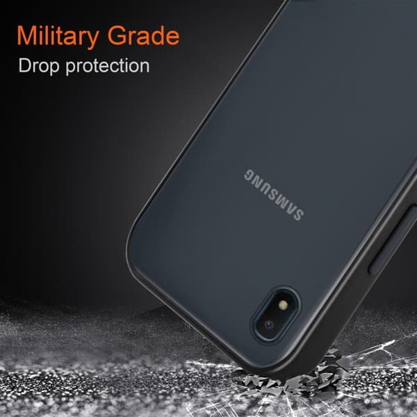 Skal /Mobilskall för Samsung Galaxy A10e / A20e Fodral Mobilskydd med TPU-silikon på insidan och matt plast på baksidan