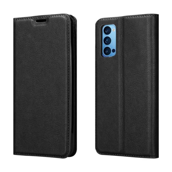 Oppo Reno4 Suojakotelo Suojakuori Lompakkokotelo Matkapuhelinkotelo jossa magneettisuljenta, jalusta-toiminto ja korttitasku